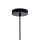 preview thumbnail 5 of 5, Dynamic 15 Inch 1 Light Down Pendant With Black Finish