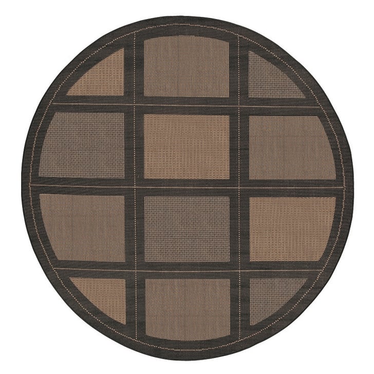 Dream Decor Rugs Pergola Checkers Indoor Outdoor Area Rug