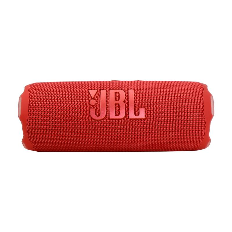 JBL Flip 7 Portable Waterproof Bluetooth Speaker (Red) + T110 in Ear Headphones + Fitness and Wellness Plus Software