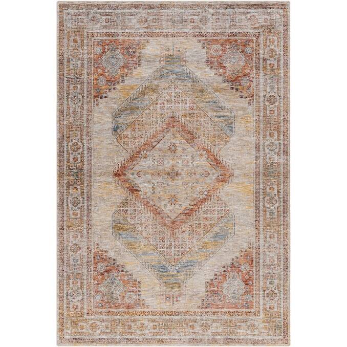 Livabliss Traditional Naila Medallion Area Rug