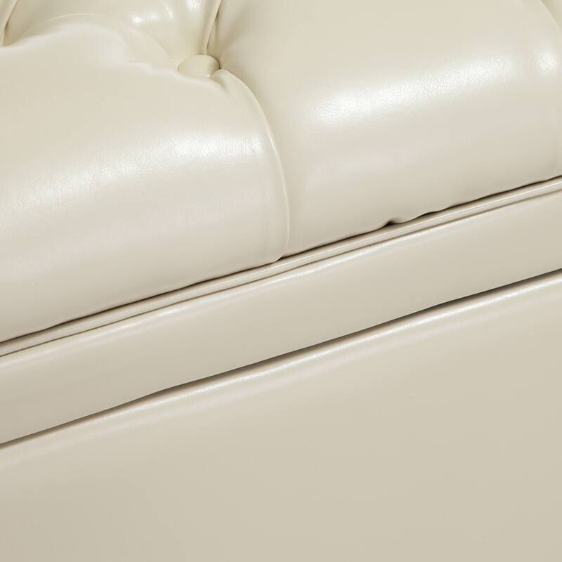 Modern Storage Ottoman for Living Room