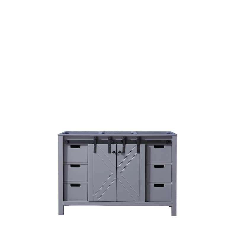 Marsyas 48 in W x 22 in D Ash Grey Bath Vanity