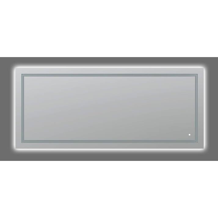 AQUADOM Soho Led Lighted Mirror for Bathroom Defogger, Backlit and Front-Lit