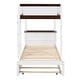 preview thumbnail 7 of 34, Twin-Over-Twin Bunk Bed with Twin size Trundle, Storage and Desk
