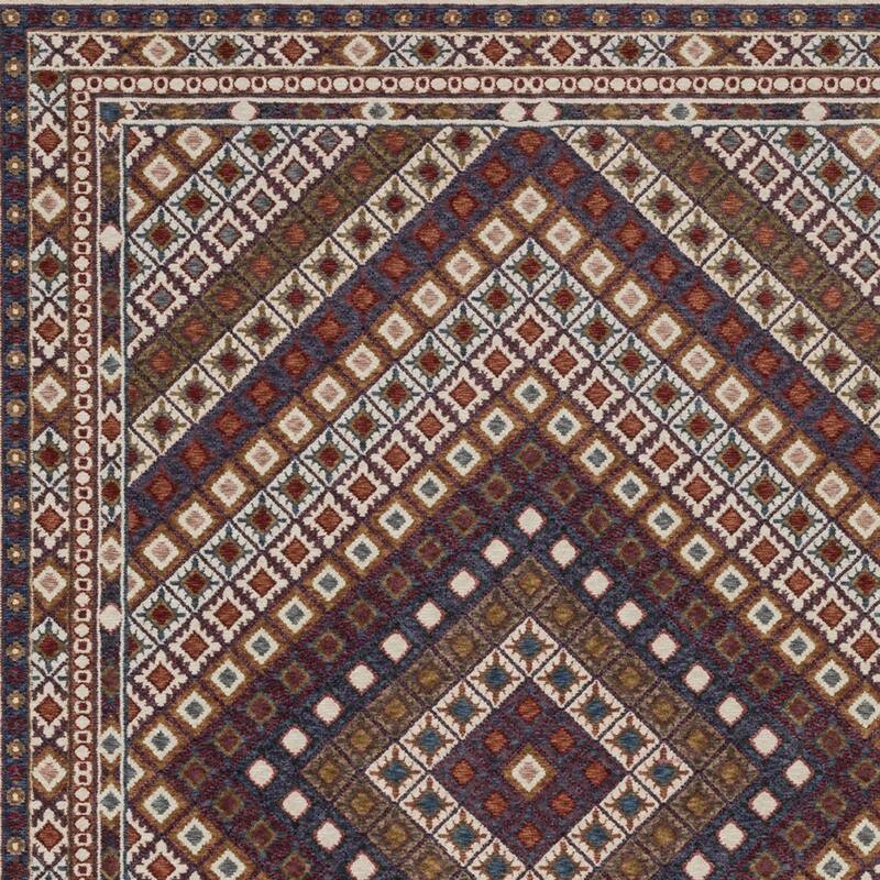HomeRootsDiamond Bohemian Runner Area Rug
