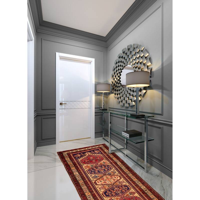 ECARPETGALLERY Hand-knotted Konya Anatolian Beige Wool Rug - 3'8 x 9'5