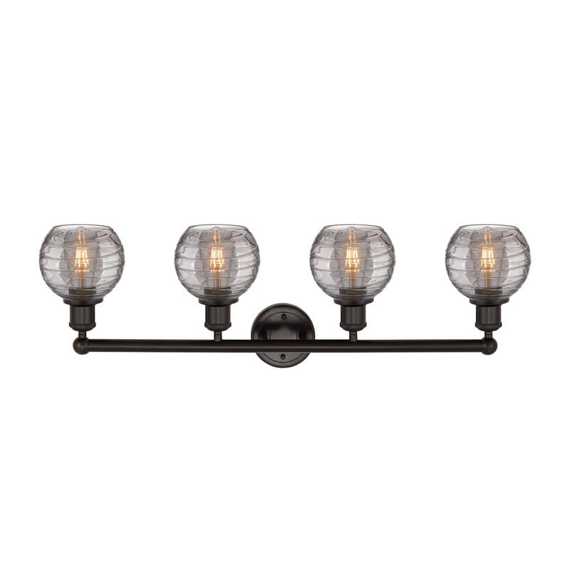 Innovations Lighting 616-4W 10 33 Athens Deco Swirl Vanity Athens Deco