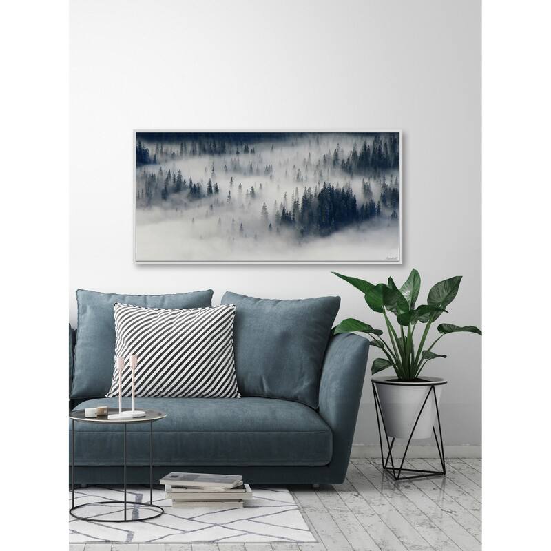 My Zen Place Floater Framed Print on Canvas