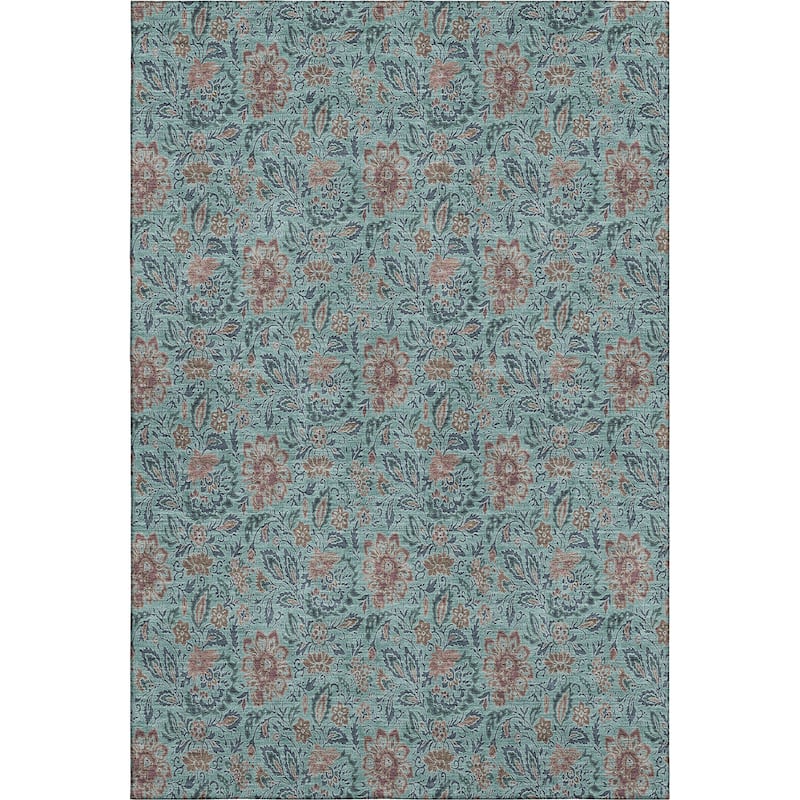 Premium Washable Super Soft Floral Mayfield Rug
