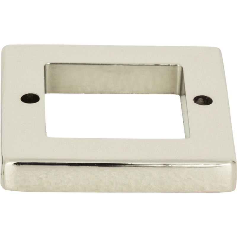 Atlas Homewares Tableau 1-7/8 Inch Long Cabinet Pull Backplate - Polished Nickel