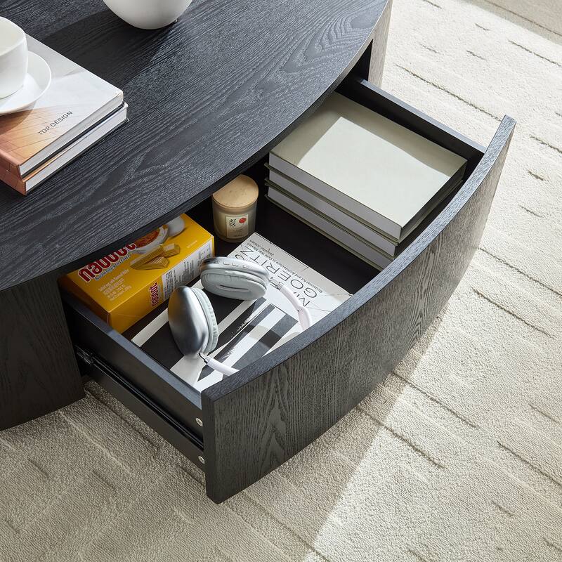 Modern Luxury Oval Coffee Table