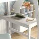 preview thumbnail 5 of 7, White Pine Wood Loft Bed with Desk, Ladder, and Shelves, High Guard Rails