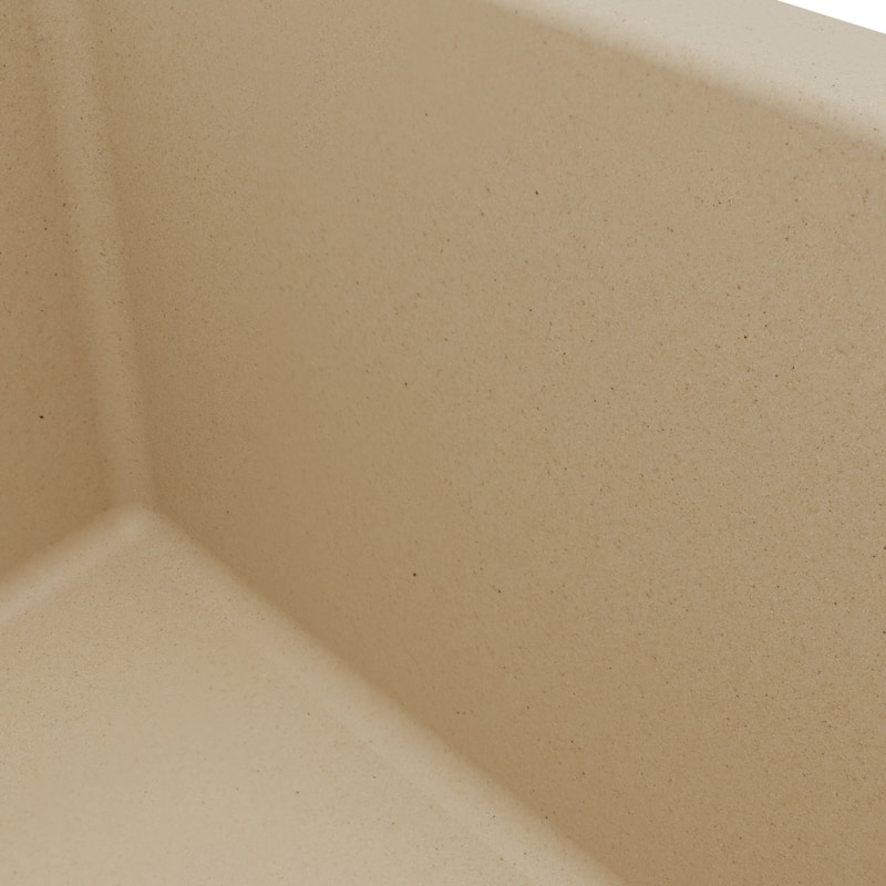 Karran Undermount 24.38 in Single Bowl Quartz Kitchen Sink Kit