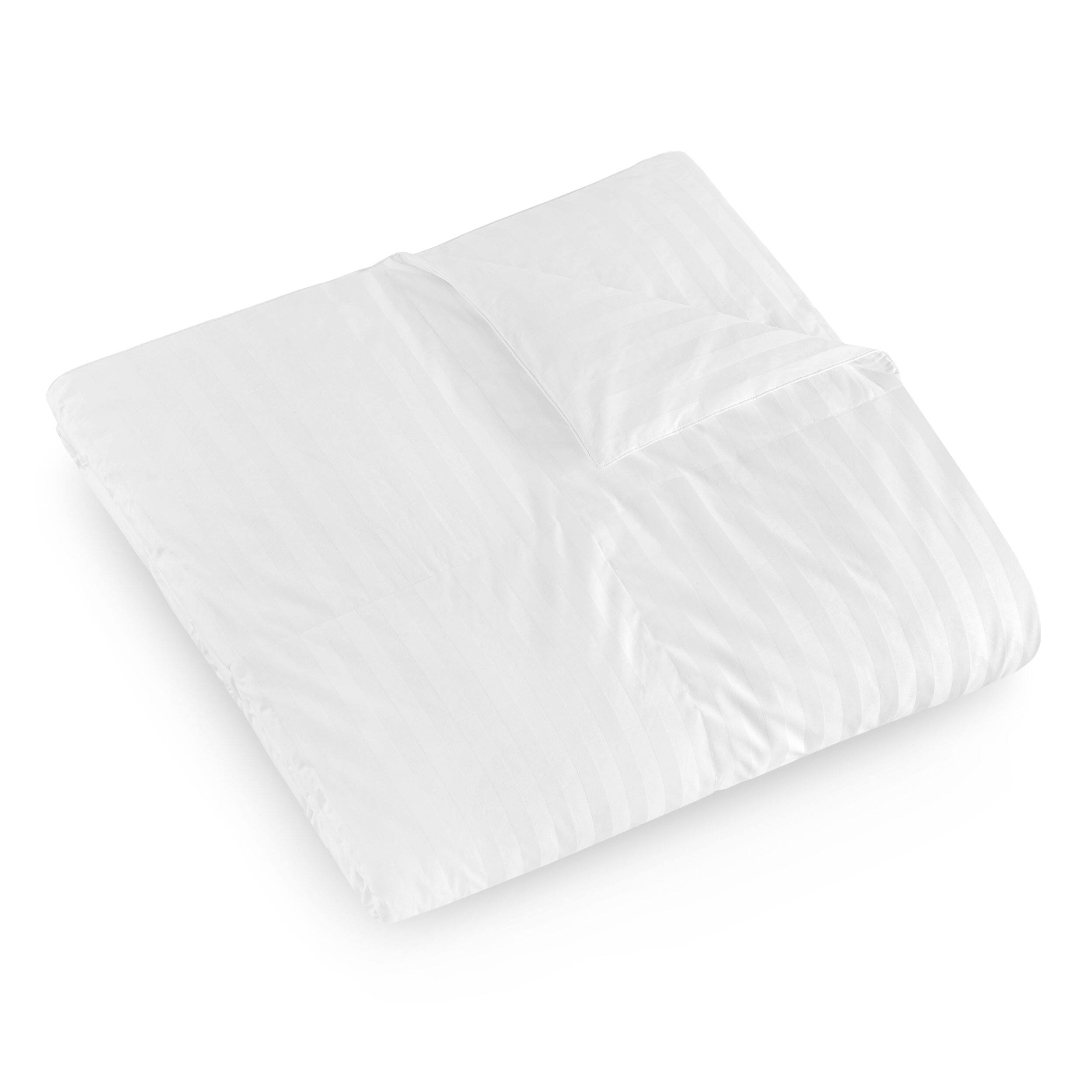 Luxury 475 Thread Count Extra Warmth White Goose Down Comforter Bed