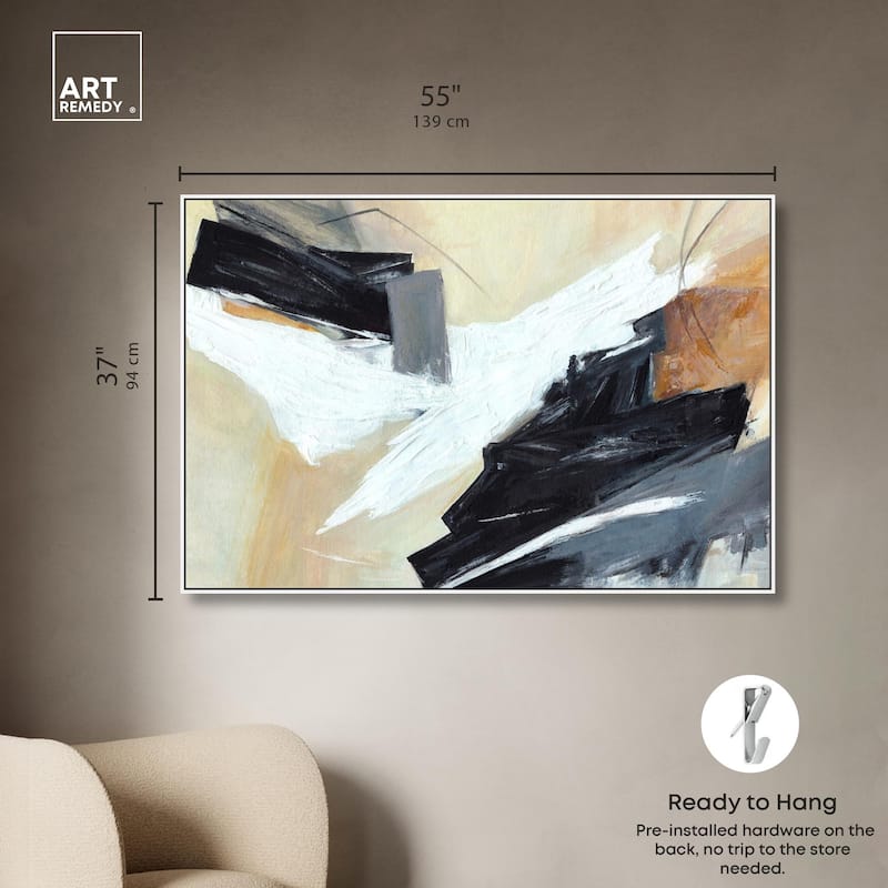 Free Spirit Abstract Canvas by Art Remedy
