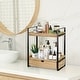 preview thumbnail 4 of 19, 2-Tier Bathroom Organizer Countertop with Drawer - 6.9"D x 13.2"W x 15.8"H