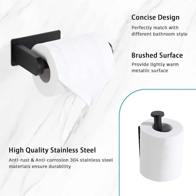 Dornberg Self-Adhesive Wall-Mounted Toilet Paper Holder