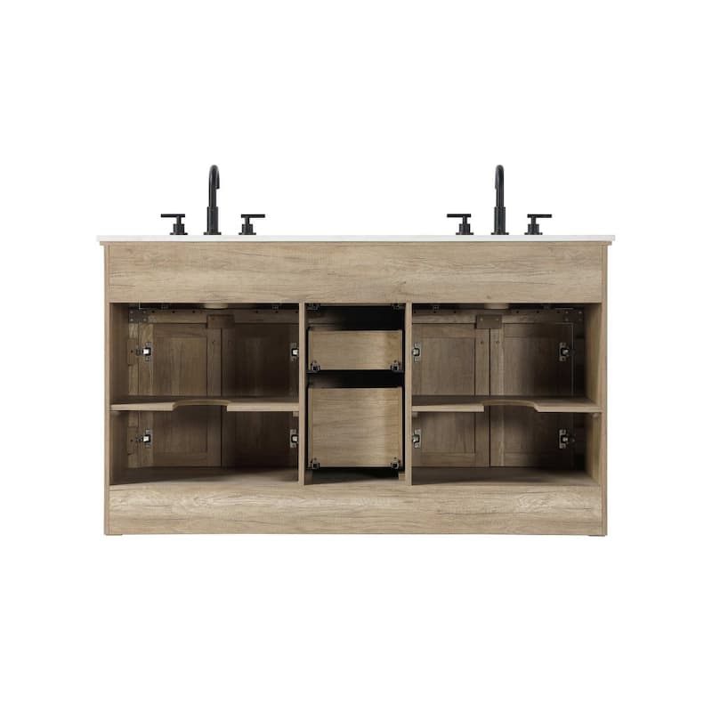 Nathaniel Double Bathroom Vanity (54-84 inch)