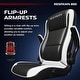 preview thumbnail 10 of 34, RESPAWN 800 Swivel Rocker Gaming Chair, Video Game Chair