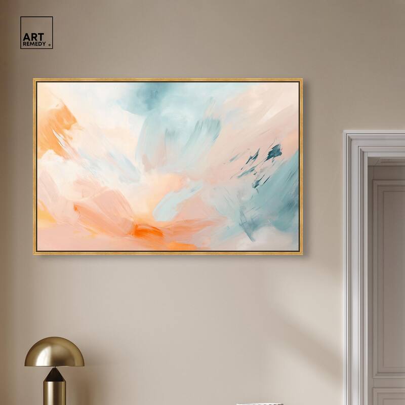 Sunrise Palette I Canvas by Art Remedy
