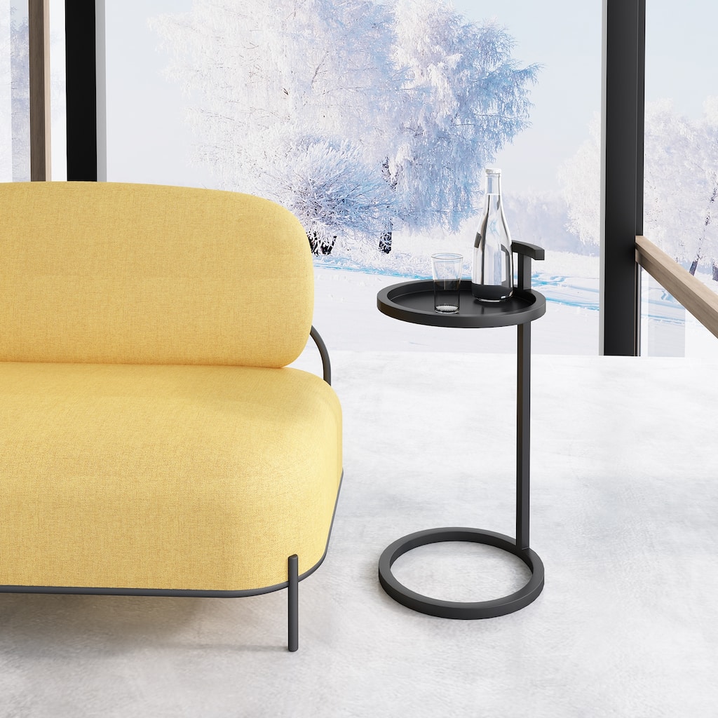 Jamesdar Katrine Camden Side Table in Matte Black