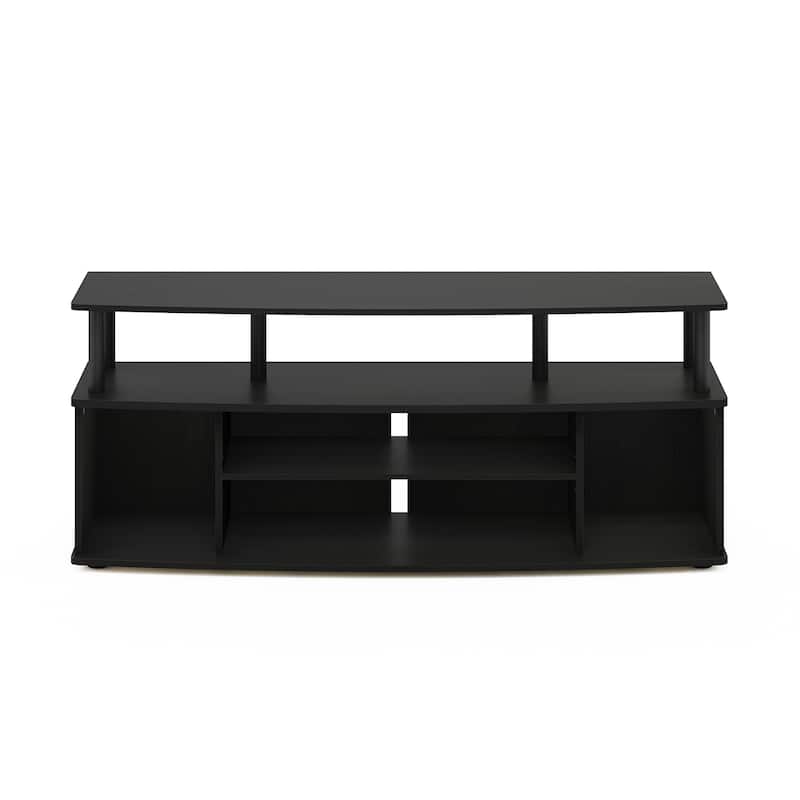 Furinno JAYA Large Entertainment Center Hold up to 55-IN TV - Blackwood