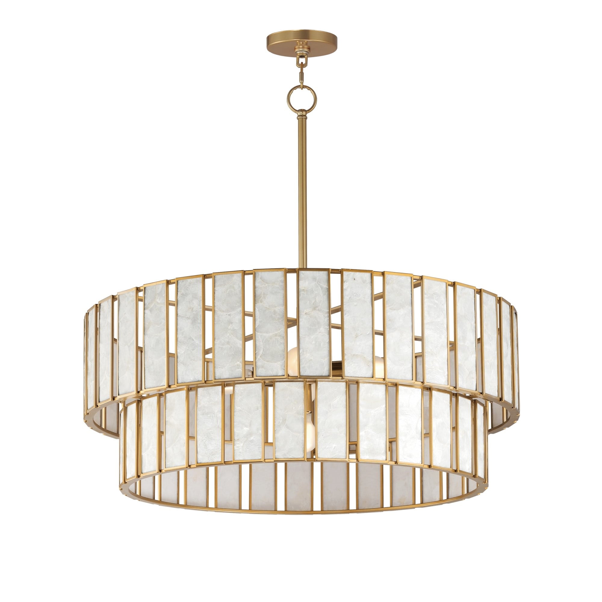 Maxim 12806 Miramar 6 Light 33" Wide Waterfall Chandelier