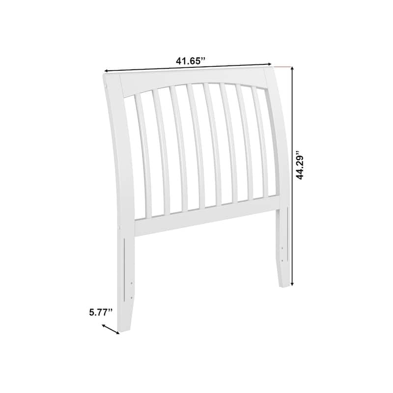 Orleans Sleigh Solid Wood Slat Headboard