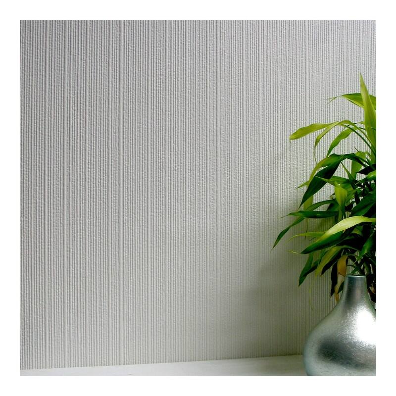 Brewster Citrine Paintable Textured Vinyl Wallpaper - 20.9 x 396 x 0.025