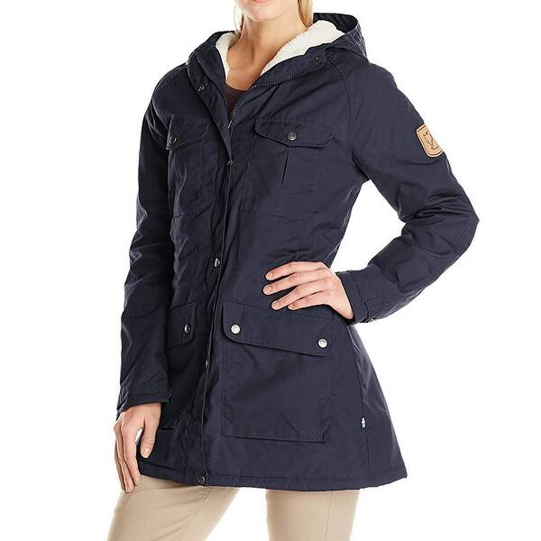 Shop Fjallraven Blue Women S Size Xl Greenland Winter Parka Coat