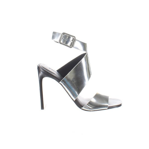 silver sandals size 5