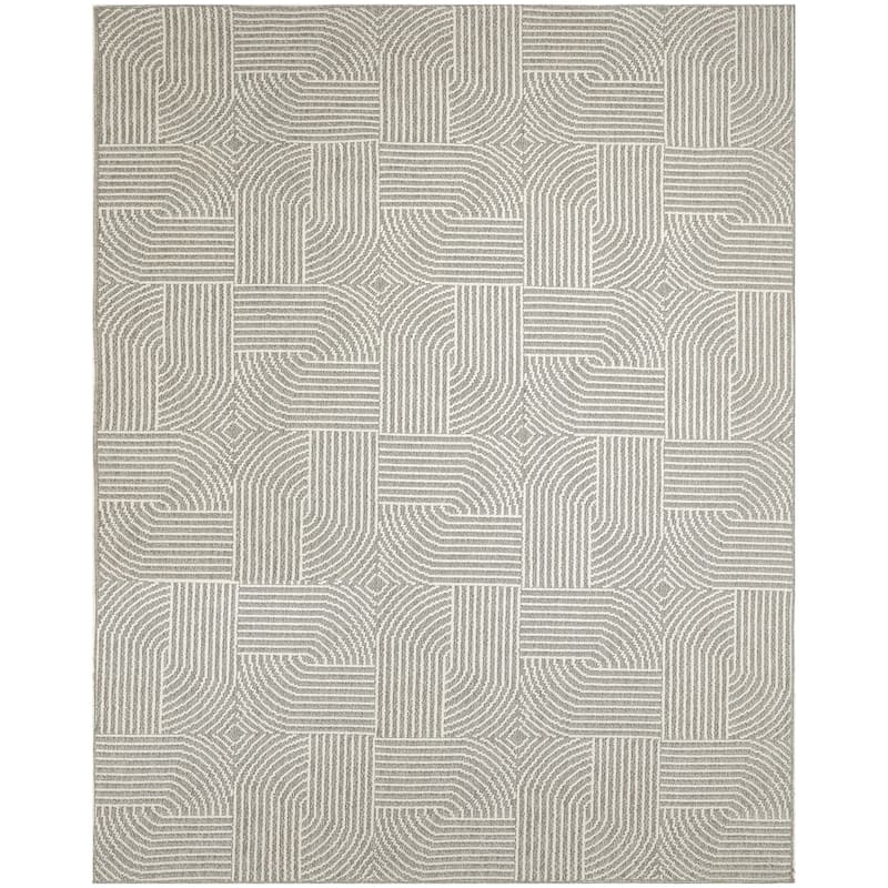 Nourison Textured Home Indoor only Geometric Area Rug