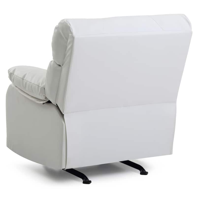 Manny Faux Leather Rocker Recliner