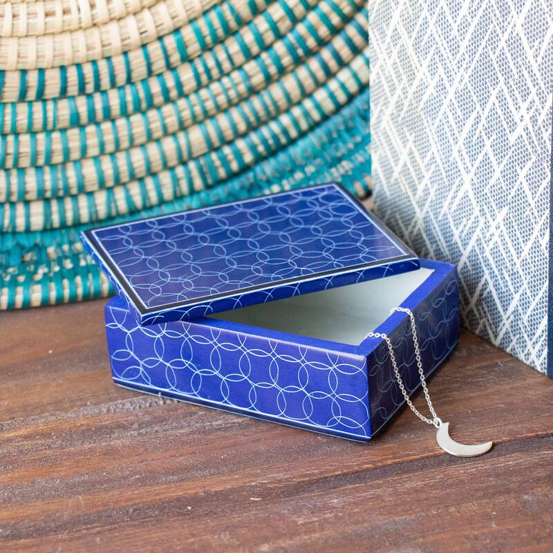 Soapstone Carved Box, Tribal Etching