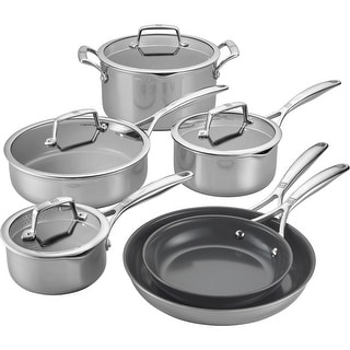 ZWILLING Energy Plus 10-inch Stainless Steel Ceramic Nonstick Fry Pan with  Lid - 2-pc - Bed Bath & Beyond - 37682783