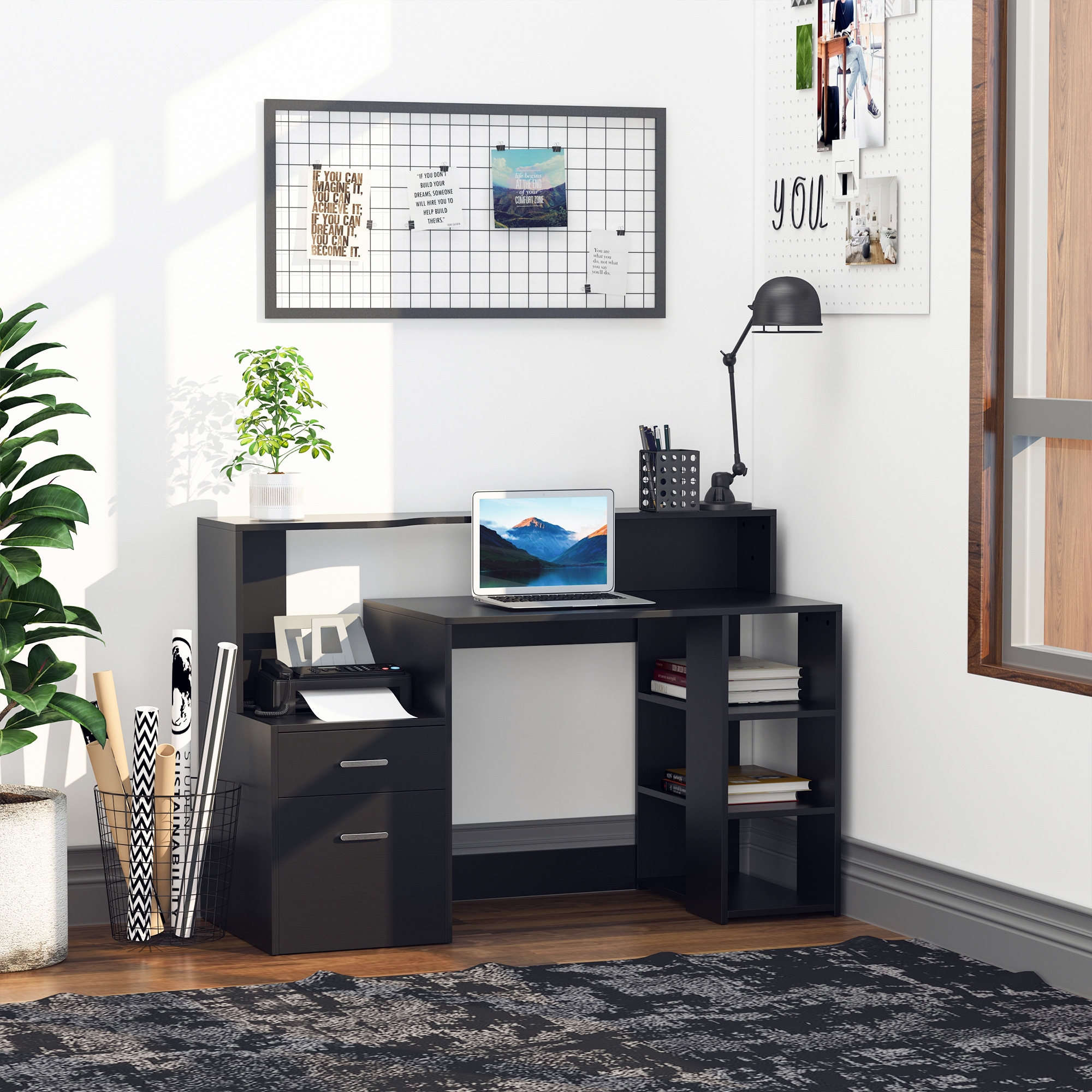 2 level sales computer desk