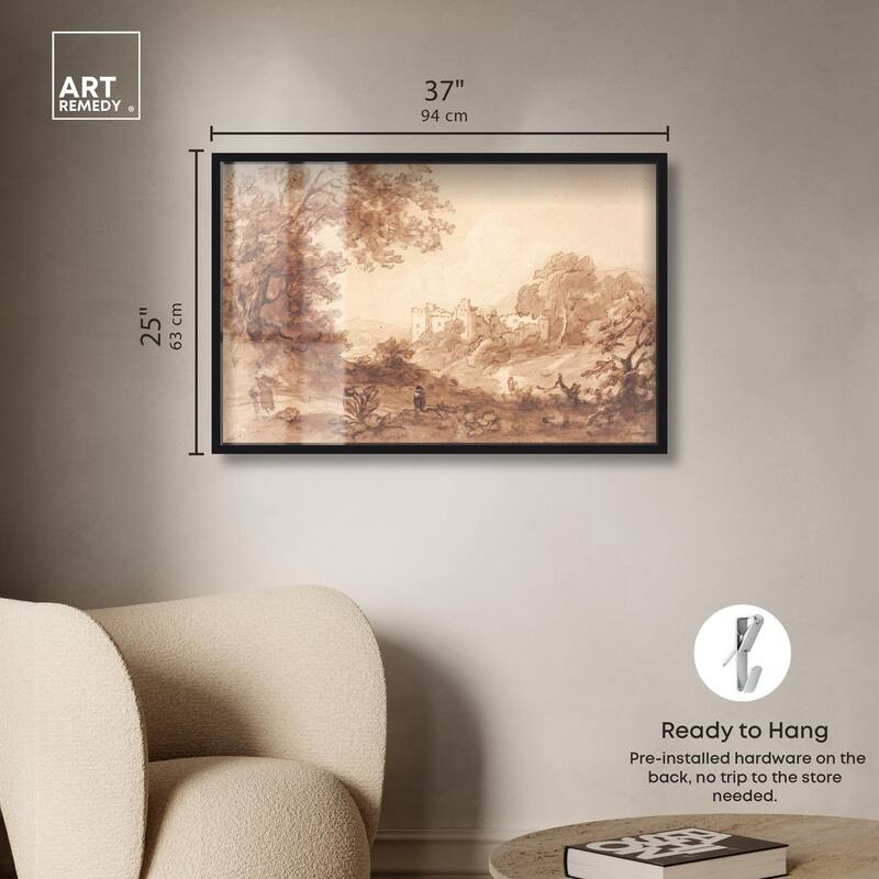 Carew Castle Shadowbox by Art Remedy