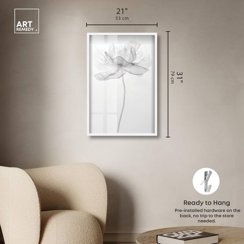 Fragile Beauty II Shadowbox by Art Remedy