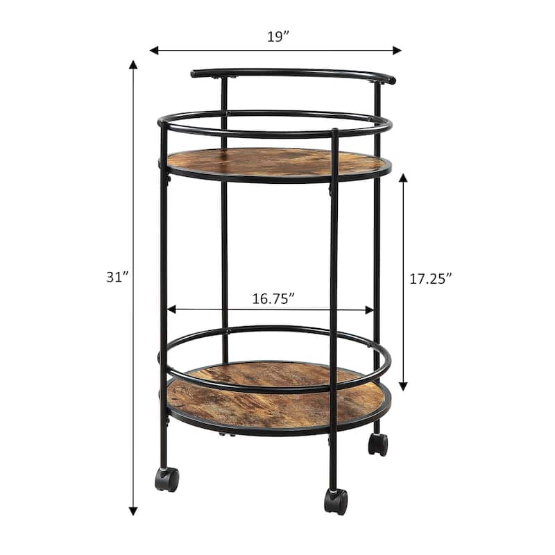 Designs2Go Charlie Serving Bar Cart