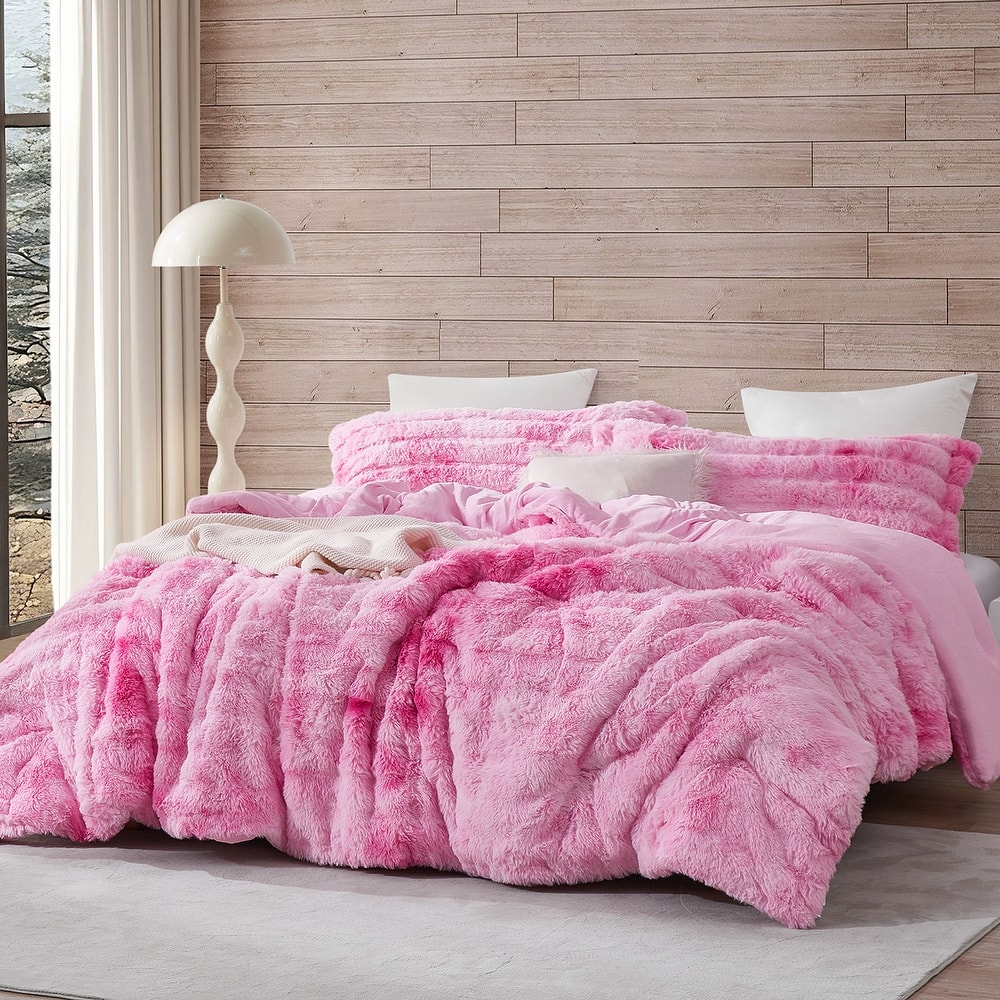 Snowball Chunky Bunny® - Coma Inducer® Comforter Set - Pink Cosmos