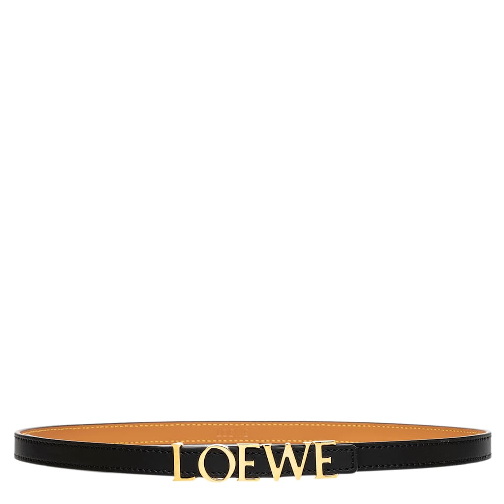 Loewe Logo Lettering Belt 0.6" Wide