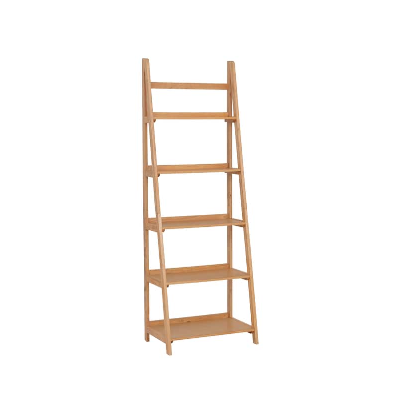 Meade Mid-century Modern Ladder Bookcase