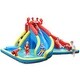 preview thumbnail 3 of 6, Inflatable Water Slide Crab Dual Slide Bounce House - Multi Without Blower