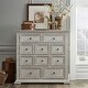 preview thumbnail 1 of 10, Big Valley Whitestone Distressed 10 Drawer Chesser 10-drawer