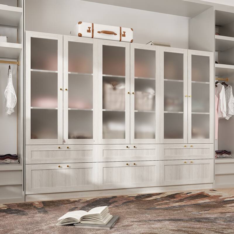 Elegant White Modular Bookcase: Stylish and Flexible Storage Solution for Your Home