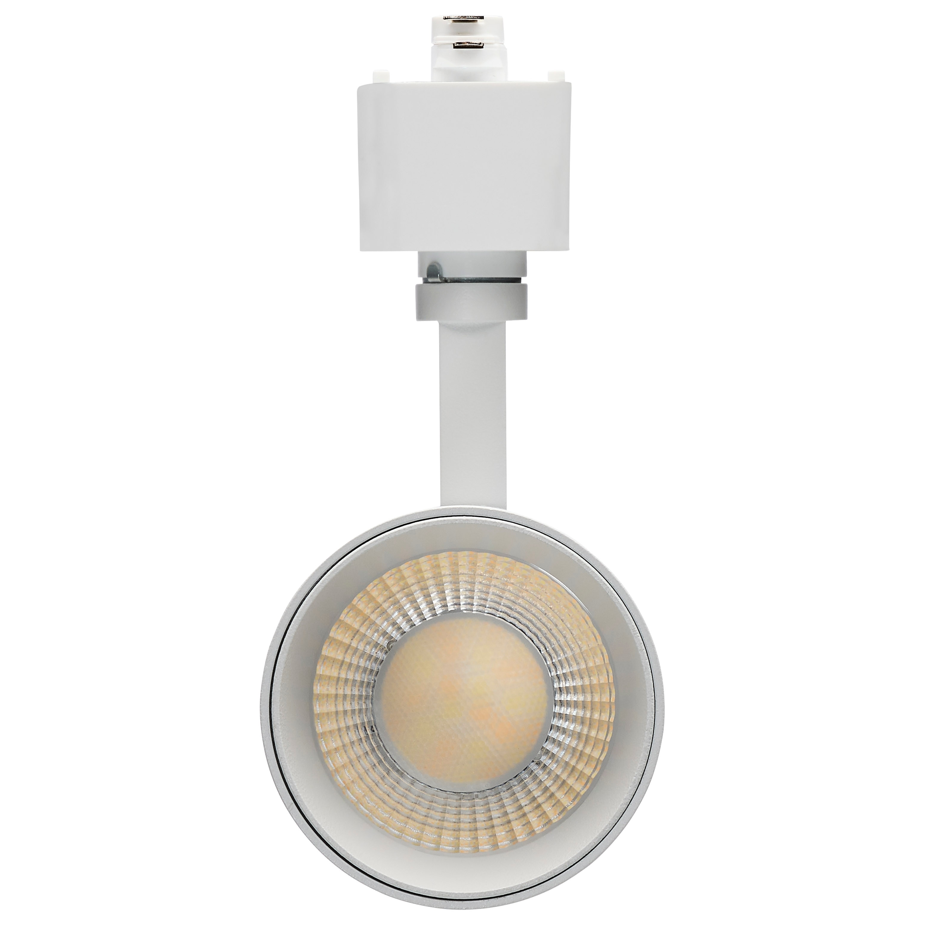 Nuvo Lighting TH713 ColorQuick 20W 5 CCT Selectable LED 48 Degree Beam Spread Track Head 5.88 Inches Tall and 2.43 Inches Wide Matte White Finish