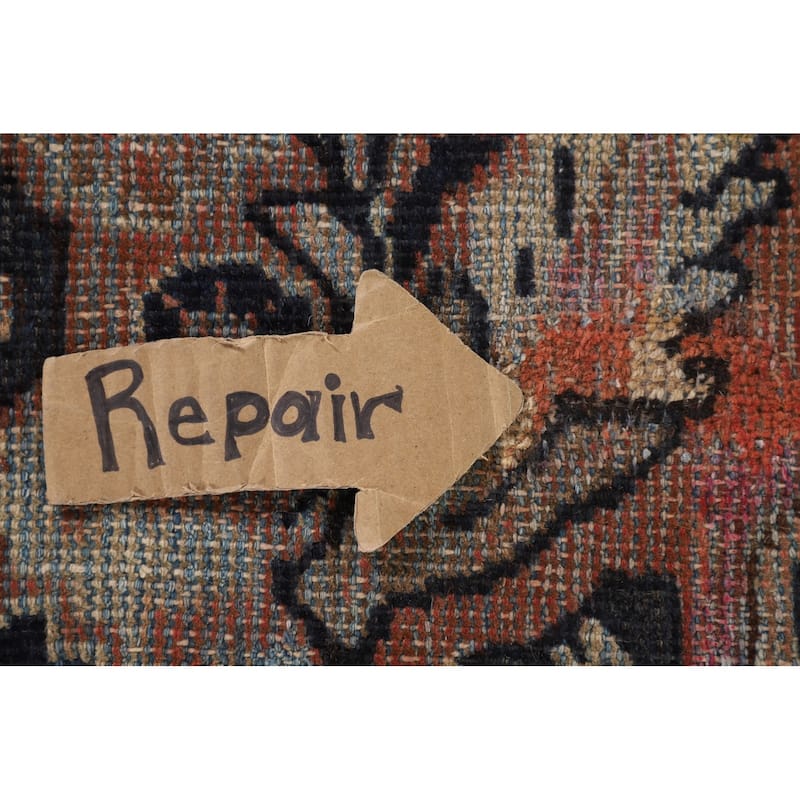 Mahal Persian Antique Area Rug Handmade Wool Carpet - 7'5"x 10'7"