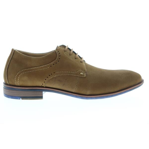 Shop Steve Madden Larsen Dark Tan Mens Oxfords Casual Overstock