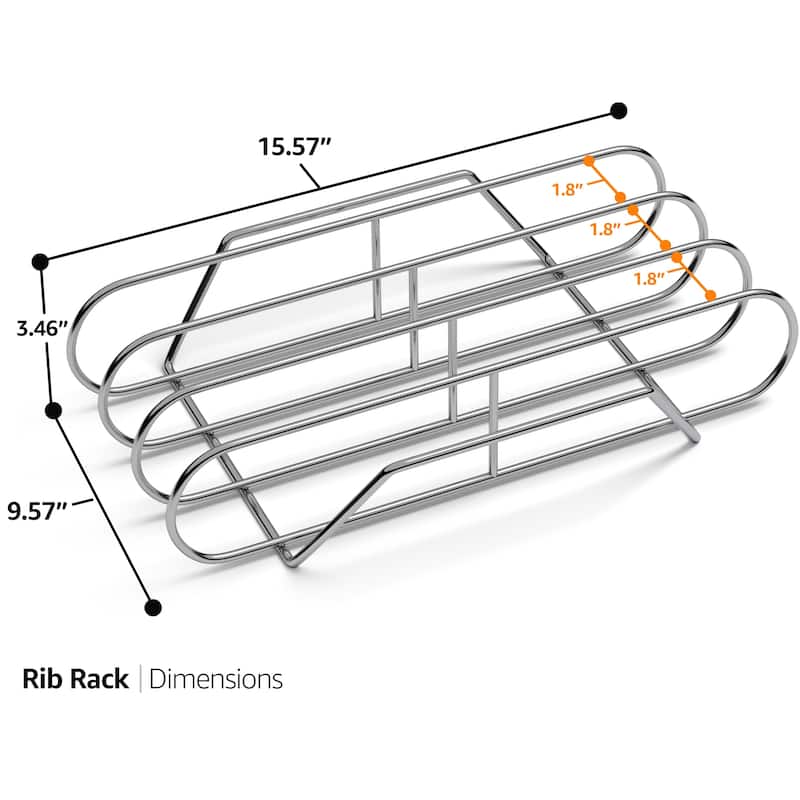 Sorbus non-stick grilling rack for outdoor, camping & picnic