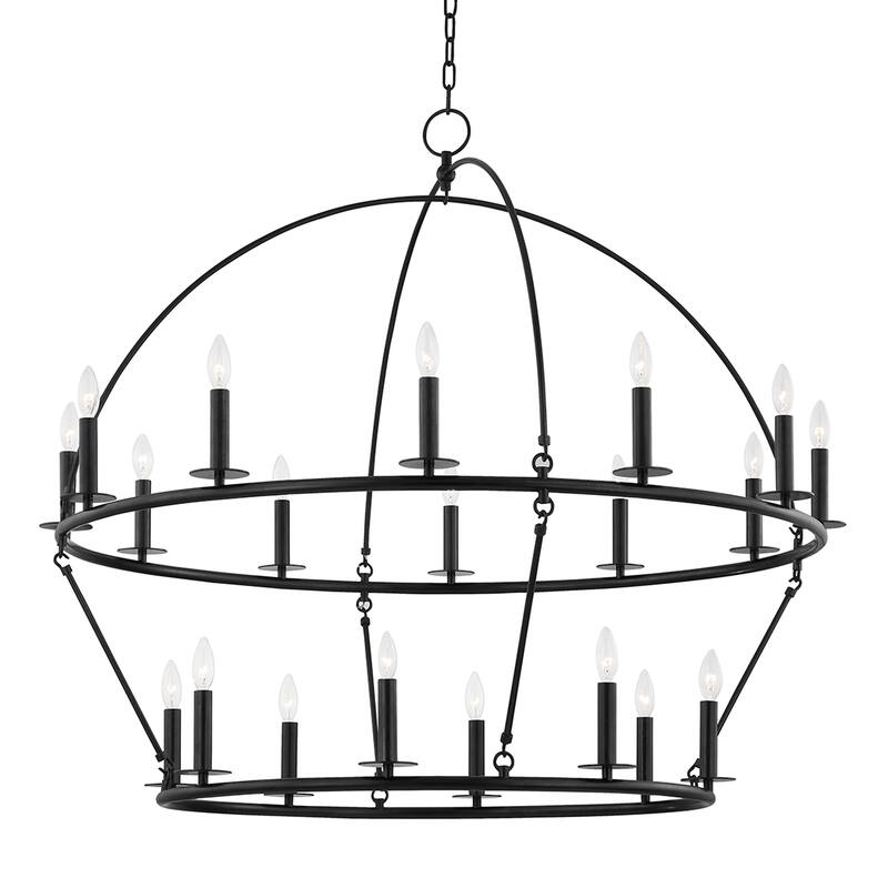 Hudson Valley Howell 20-Light Chandelier - N/A - Iron
